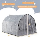 Kids Bed Tent Children Bed Canopy W glow In The Dark Fabric Washable Flannel