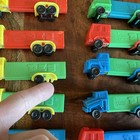 Vintage Pez Lot Of  Semi Trucks No Feet