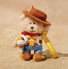 Starbucks Korea Toy Story Bearista Keychain Plush Doll Woody Buzz Alien Forky