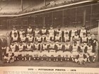 1970 Pittsburgh Pirates Baseball Vintage Team Photo Picture Roberto Clemente 