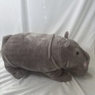 Melissa   Doug Hippo Jumbo Hippopotamus 2  Feet Long Plush Stuffed Animal Read