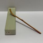 Japanese Tea Ceremony Chashaku Bamboo Scoop Vermilion Lacquered Young Pine