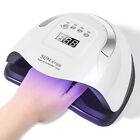 Professional Led Uv Nail Dryer Gel Polish Lamp Salon Manicure Max 220w Sun X7