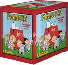 Album   2 Boxes  100 Packs 500 Stickers  Peanuts Snoopy 75 Anniversary Panini