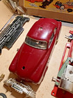 1940s Schuco Ingenico Us Zone Elektro Tin Toy Car  5335 Mk  Original Box Rare