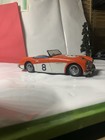 Vintage Tin Austin Healy 60s  8 Rare Japan Bandai Race Car Friction Great