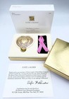 Nib 1998 Vintage Estee Lauder Pink Ribbon Heart Powder Compact Lucidity
