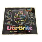 Lite-brite Retro Toy Deluxe Classic Light Up Magic Screen 214 Pieces 6 Templates