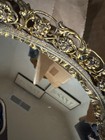 Vintage Large Cherub Gold Gilt Plated Matson  Stylebuilt Vanity Mirror Tray