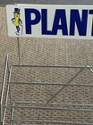 Vintage Planters Peanuts Nuts Snacks Advertising Retail Store Display Rack Sign