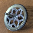 Vintage Gyroscope Metal Toy Spinning Top 2-1 8  Diameter