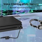Usb To 3 5mm Audio Adapter Aux Stereo Sound Card Headphone Mic Jack Ps4 Pc