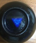 Large Vintage Magic 8 Ball And Fortune Teller 1186 Model Mattel Toy
