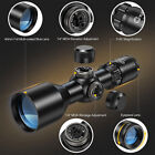 3-9x40 Compact Rifle Scope Crosshair Mil-dot Truplex Reticle With Scope Mounts