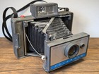 Vintage - 1960s Polaroid Automatic 210 Land Camera  Case   Strap  Untested