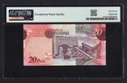 Botswana 20 Pula 2009 P31a Uncirculated Grade 67 Top Pop