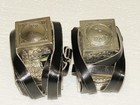 Electroformed 925 Silver Jerusalem Tefillin Covers   Kosher Tefillin Set Bag