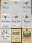Vintage Wine Liquor Bottle Labels 50 Different 1920s To 80s Group 4 - Rum Cognac