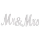 Exquisite Wooden Letters Mr   Mrs Wedding Pros Anniversary Party Decoration 