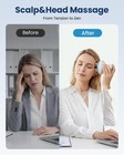 Comfier Electric Cordless Hair Scalp Massager With 1 Count  pack Of 1   White
