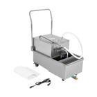 Fryer Oil Filter Commercial Cooking Oil Filtration System 55l Capacity Mobile