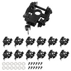12pcs N Scale 1 160 Roller Bearing Truck Coupler Plastic Wheels Screw Washer