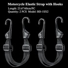 Motorcycle Bungee Cords With Hooks