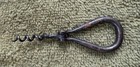 Antique 1800 s Forged Iron Folding Travel Corkscrew