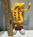 Disney Park Hopper Ticket Stuffed Plush Posable Doll   Toy Red Yellow 8   