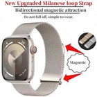 Milanese Magnetic Watch Band For Apple Iwatch 10 9 8 7 6 Se 5 4 3 2 1 Ultra 2