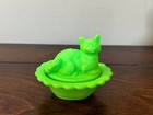 Uv Glow Friends   Cathy The Cat On Nest   Uv Glow Cabinet Salt Cellar