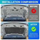 Titibett Hood Insulation Liner Compatible 2021-2024 Ford F150 3 5l Exclude