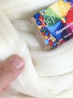 Wool Roving 29 Lb White  Wholesale Wool  Spin Wool  Bulk Wool Roving chunky Yarn