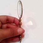 Handmade Vintage Brass Handle Magnifier Nautical Magnifying Glass For Men Sturdy