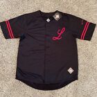Nwt Louisville Black Caps 1920 Negro League Nlbm Button Up Jersey Size Mens Xl