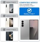 For Galaxy Z Fold 7 Case With Belt Clip Holster  360  ring Magnetic Kickstand   C