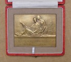 Nude Female Assists Lawyer  Federation Of Belgian Lawyers Commemorative Medal