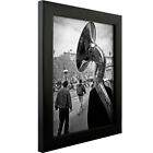 Craig Frames Contemporary 1  Black Picture Frame  Oversized Large Puzzle Sizes