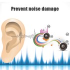 Silicone Corded Ear Plugs Reusable Hearing Protection Noise Reduction