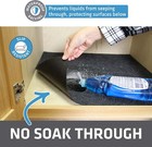 Waterproof Shelf Liner And Cabinet Drawer Liner  Large - 35 x24   Cut To Fit