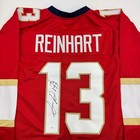 Autographed signed Sam Reinhart Florida Red Hockey Jersey Jsa Coa