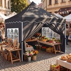 10x10 Pop Up Canopy Heavy Duty Gazebo Waterproof Commercial Tent With 4 Sandbag