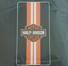 Racing Stripe Harley Davidson Beach Bath Pool Gift Towel Motorcycle Bike Biker