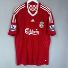 Liverpool 2008 2009 2010 Home Football Shirt Jersey Top Lfc Adidas 8 Gerrard