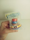 Lucky Toy Japan Spinning Top Tin Toy Lithograph New Old Stock 1950s