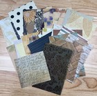 30  Pcs Neutral Palette Lot Junk Journal Papers   Cardstock Scrapbook Collage 