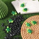 60pcs Mini Resin Turtles  Green Tiny Turtle Figurines  Small Resin Animals For G