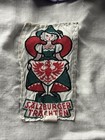 Vtg Cotton Black Folk German Bavarian Embroidered Dirndl Dress Oktoberfest Sz 36