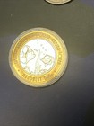 Mandalay Bay Millennium Las Vegas Fine Silver  999  10 Dollar Gaming Token