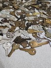 Over 3 Lbs More Than 200 Piece Lot Of Vintage Used Cut Keys Mostly Brass